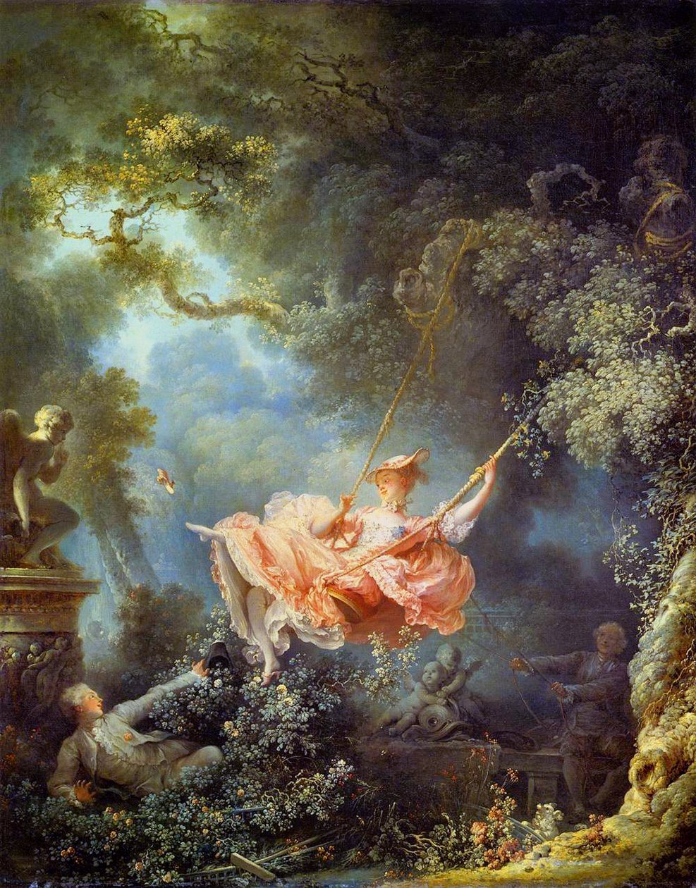 Swing by Jean-Honore Fragonard: Premium art reproduction